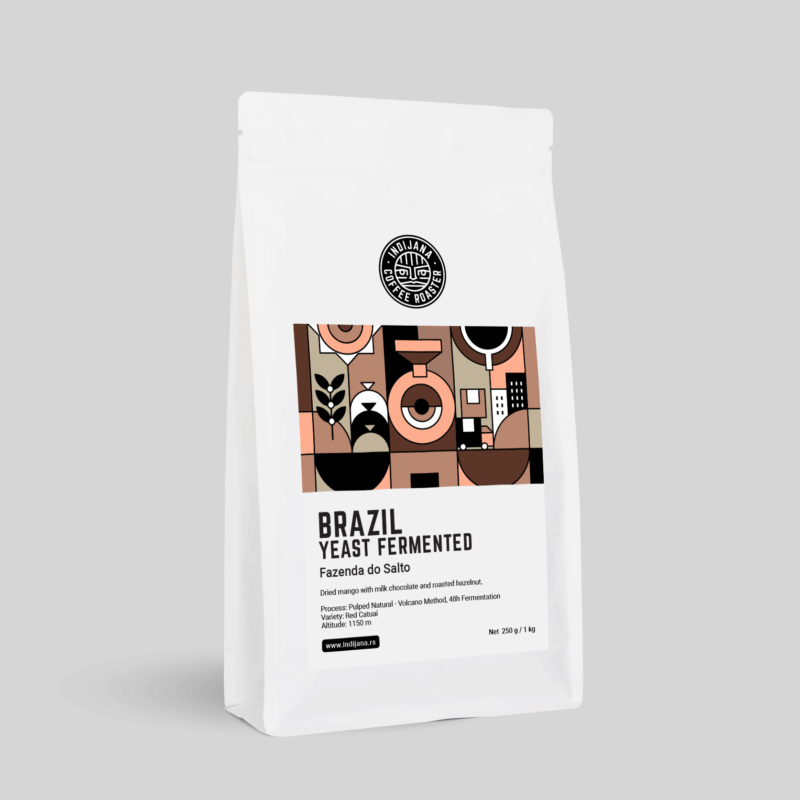 Specialty Coffee Brazil Fazenda do Salto Yeast Fermented Speciality kafa Indijana online prodaja specialty kafe Beograd Novi Sad Niš